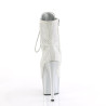Pleaser ADORE-1020RM Silver Vegan Sude Strass Mesh Sale