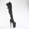 Pleaser INFINITY-3028 Vegan Buckle Thigh High Boots