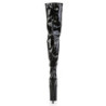 Pleaser INFINITY-4000 Black Platform Crotch High Boots