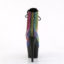 Pleaser ADORE-1020RS Rainbow Strass Black Sale Women