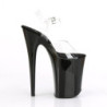 Pleaser INFINITY-908 Black Extreme Platform High Heels
