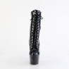 Pleaser ADORE-1040WR-HG Black Hologram Patent Boots