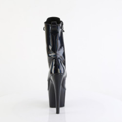 Pleaser ADORE-1040WR-HG Black Hologram Patent Boots