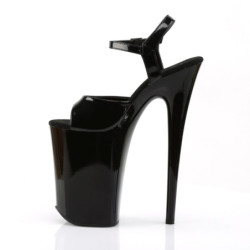 Pleaser INFINITY-909 Patent Extreme Platform High Heels