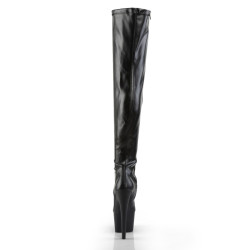 Pleaser ADORE-3000 Vegan Platform Over The Knee Boots