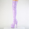 Pleaser ADORE-3000 Lavender Platform Over The Knee Boots