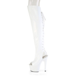 Pleaser ADORE-3019HWR White Hologram Sale Women