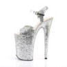 Pleaser INFINITY-910LG Silver Glitter Sale Women