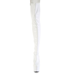 Pleaser ADORE-3850 White Patent Sale Women