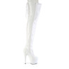 Pleaser ADORE-3850 White Patent Sale Women