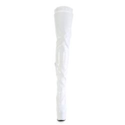 Pleaser ADORE-4000 White Patent Sale Women