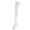 Pleaser ADORE-4000 White Patent Sale Women