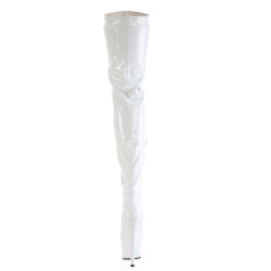 Pleaser ADORE-4000 White Patent Sale Women