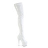 Pleaser ADORE-4000 White Patent Sale Women