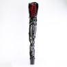 Pleaser ADORE-4001WR Black Patent Sale Women