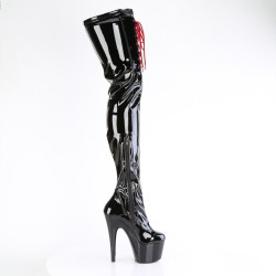 Pleaser ADORE-4001WR Black Patent Sale Women