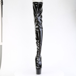Pleaser ADORE-4011 Black Patent Sale Women