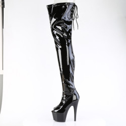 Pleaser ADORE-4011 Black Patent Sale Women