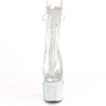 Pleaser BEJEWELED-1018C-2RS Transparent Silver Strass