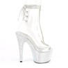 Pleaser BEJEWELED-1018C-2RS Transparent Silver Strass