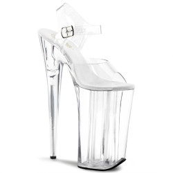 Pleaser BEYOND-008 Clear Extreme Platform High Heels