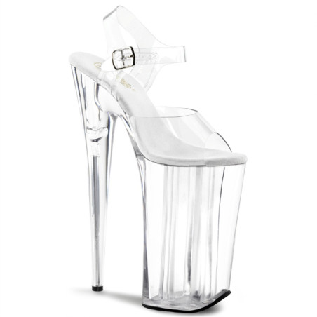 Pleaser BEYOND-008 Clear Extreme Platform High Heels