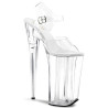 Pleaser BEYOND-008 Clear Extreme Platform High Heels
