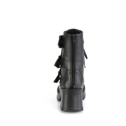 Demonia BRATTY-118 Black Vegan Platform Women Boots