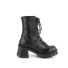 Demonia BRATTY-118 Black Vegan Platform Women Boots