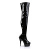 Pleaser DELIGHT-3000 Patent Platform Over The Knee Boots