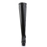 Pleaser DELIGHT-3000 Vegan Platform Over The Knee Boots