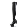 Pleaser DELIGHT-3000 Vegan Platform Over The Knee Boots