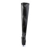 Pleaser DELIGHT-3000 Vegan Platform Over The Knee Boots