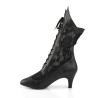 Pleaser Pink Label DIVINE-1050 Black Vegan Men Boots