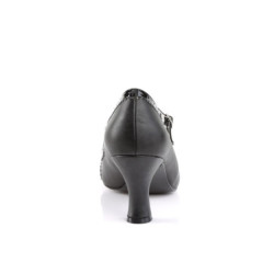 Pleaser Pink Label JENNA-06 Black Vegan Men Pumps