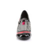 Pleaser Pink Label JENNA-06 Red Black Patent Sale Women