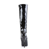 Devious DOMINA-2020 Patent Stiletto Heeled Boots