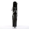 Pleaser FLAMINGO-1020 Black Patent Women Ankle Boots