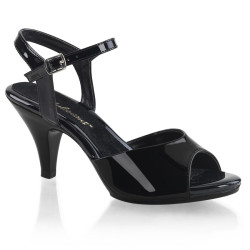 Fabulicious BELLE-309 Black Women Low Heeled Sandals