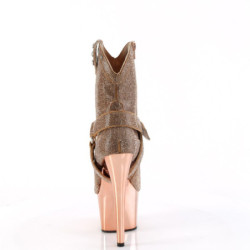 Pleaser ADORE-1029CHRS Rose Gold Strass Chrome Sale