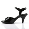 Fabulicious BELLE-309 Black Women Low Heeled Sandals