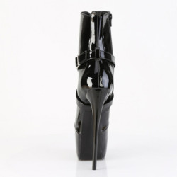 Pleaser JUBILANT-1011 Black Patent Women Ankle Boots