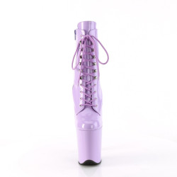 Pleaser FLAMINGO-1020 Lavender Patent Ankle Boots