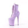 Pleaser FLAMINGO-1020 Lavender Patent Ankle Boots