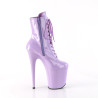 Pleaser FLAMINGO-1020 Lavender Patent Ankle Boots