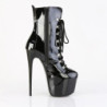 Pleaser JUBILANT-1014 Black Patent Women Ankle Boots