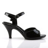 Fabulicious BELLE-309 Black Women Low Heeled Sandals