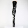 Pleaser JUBILANT-3007 Patent Heeled Overknee Boots