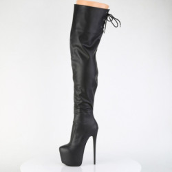 Pleaser JUBILANT-3007 Vegan Heeled Overknee Boots