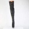 Pleaser JUBILANT-3007 Vegan Heeled Overknee Boots